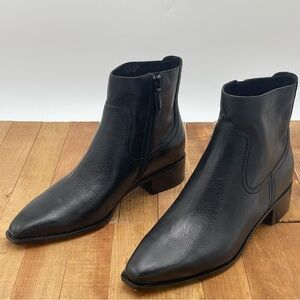 Cole Haan Naia -SZ 9.5B-Ankle Booties – Black Leather – MSRP $200